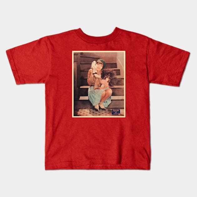 It Movie Starring Clara Bow Publicity Photo Kids T-Shirt by Noir-N-More